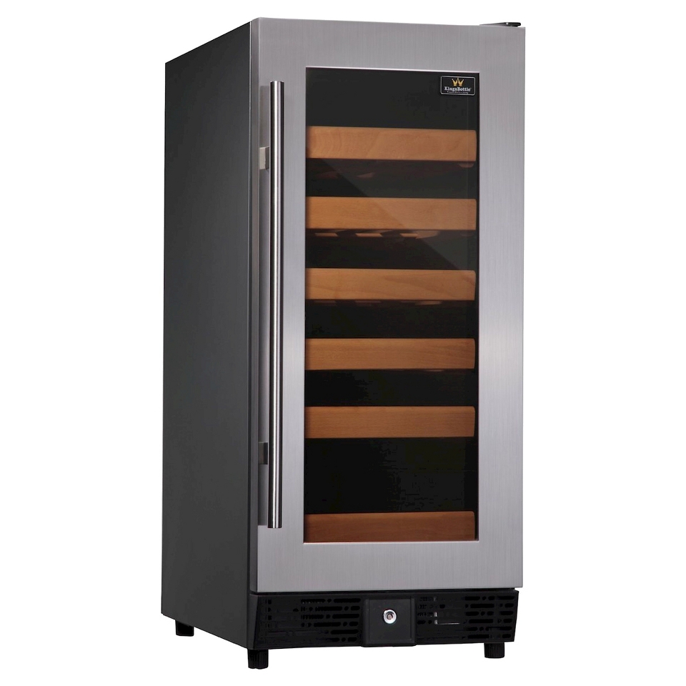 Kingsbottle 25 Bottle Stainless Steel Wine Cooler