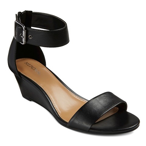 Women's Nala Ankle Strap Wedge Sandals - Merona™ : Target