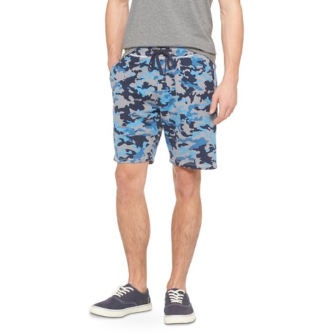 BSNY Men's Camo Shorts Blue : Target