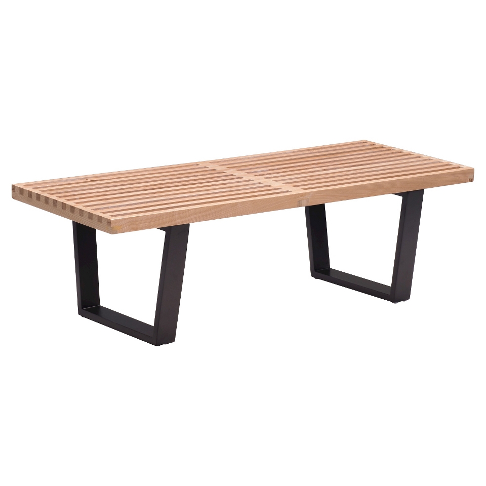 Zuo Heywood Single Bench   Natural