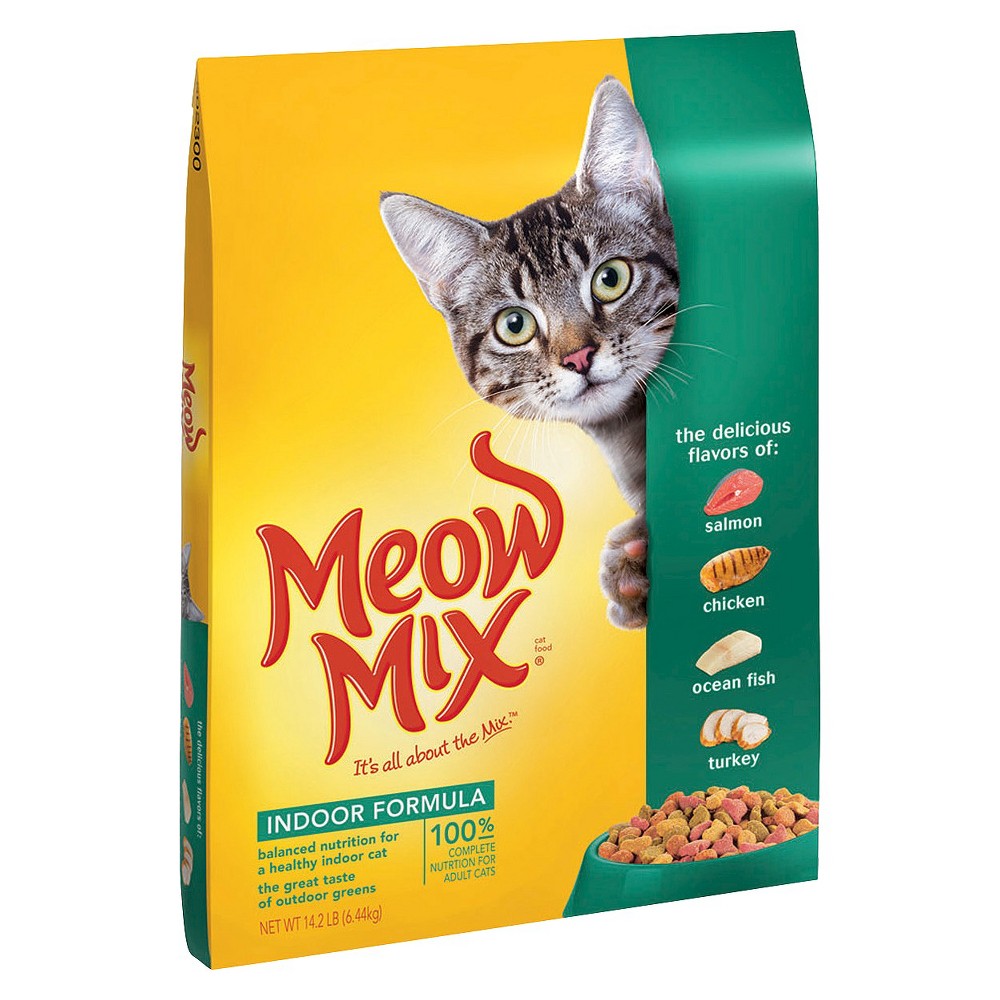 UPC 829274502306 - Meow Mix Indoor Formula Dry Cat Food - 14.2 lb ...