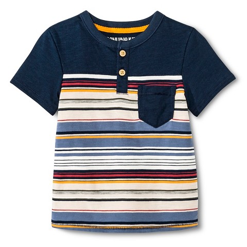 Toddler Boys' Henley Shirts - Dressy Blue