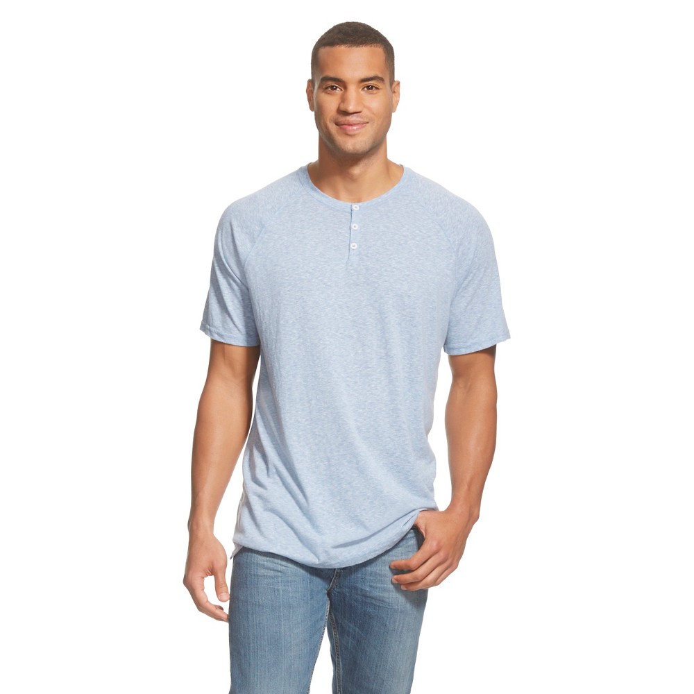 Men's Big & Tall Short Sleeve Henley Shirt - Mossimo Supply Co...