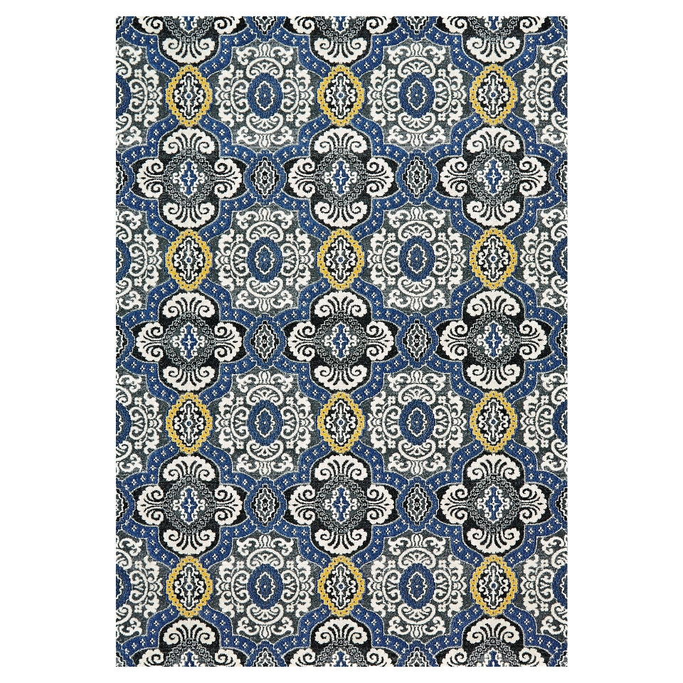 Brixton Rug   Indigo