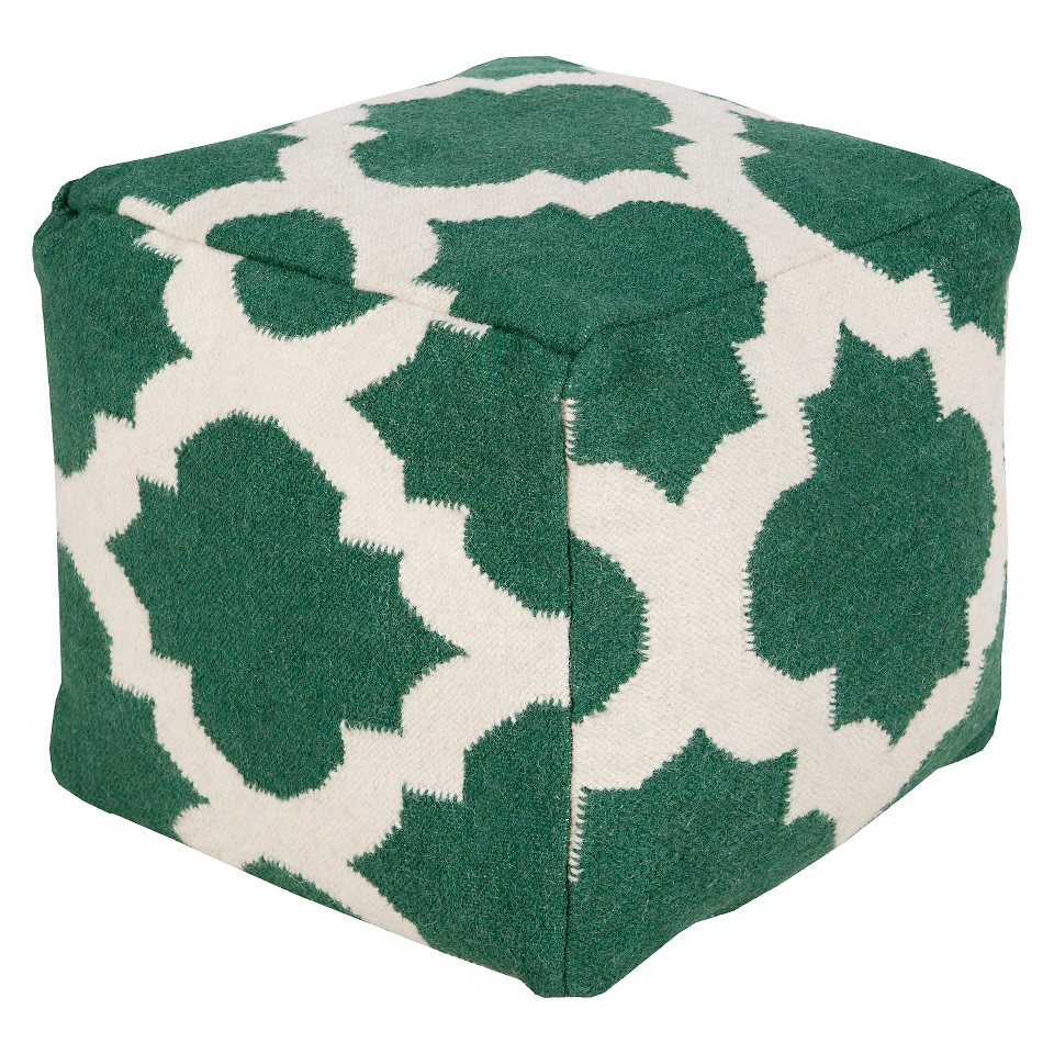 Ercilla Geometric Pouf 18 x 18