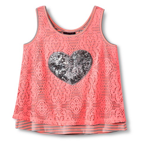 Girls' Graphic Tank - Stripe Dovetail Gray : Target