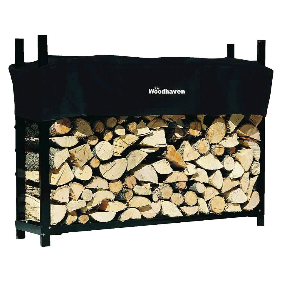 Woodhaven Firewood Rack and Cover