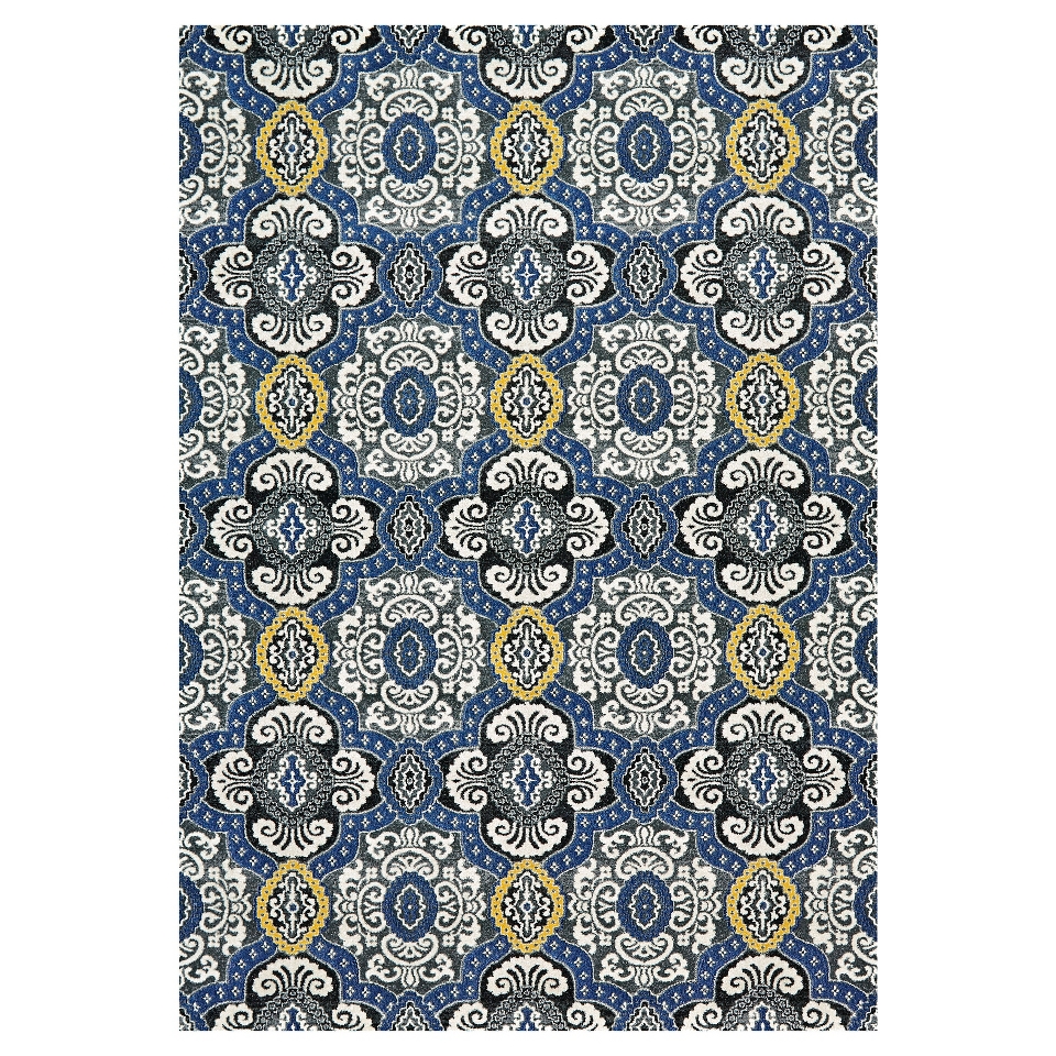 Brixton Rug   Indigo