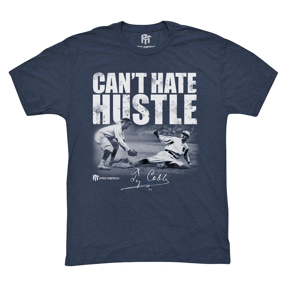 Pro Merch Ty Cobb Cant Hate Hustle Mens Tri blend T Shirt