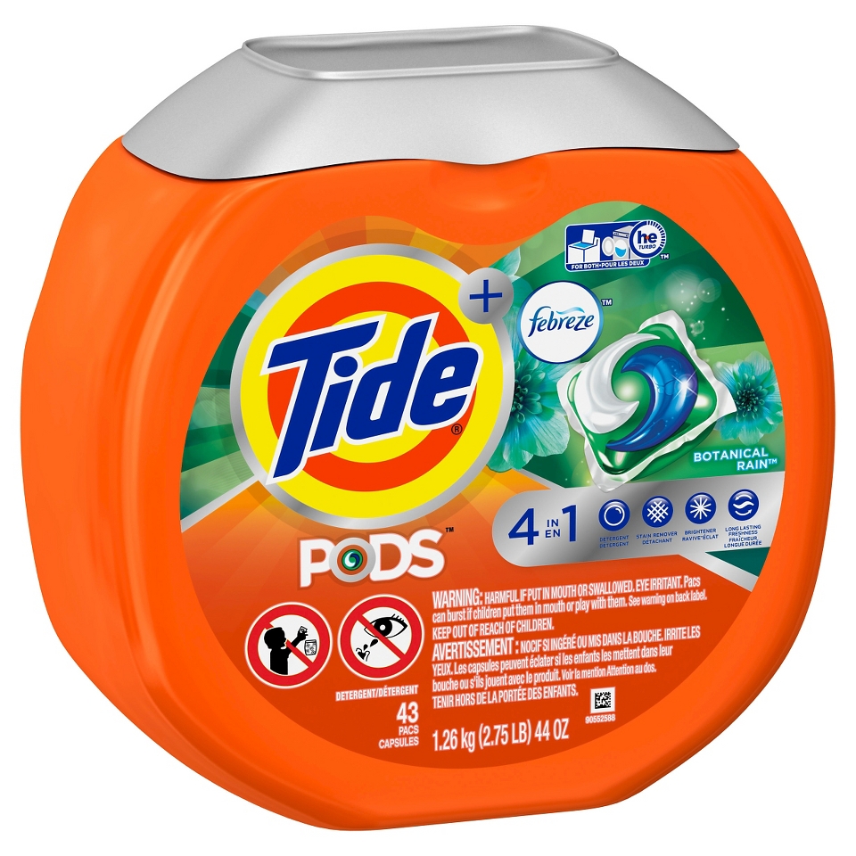 in 1 Botanical Rain Detergent Pods   44 oz