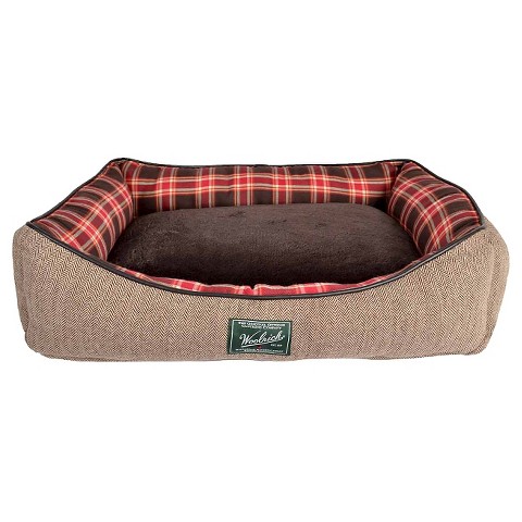 Woolrich Herringbone Rectangular Pet Bed - Dark ... : Target