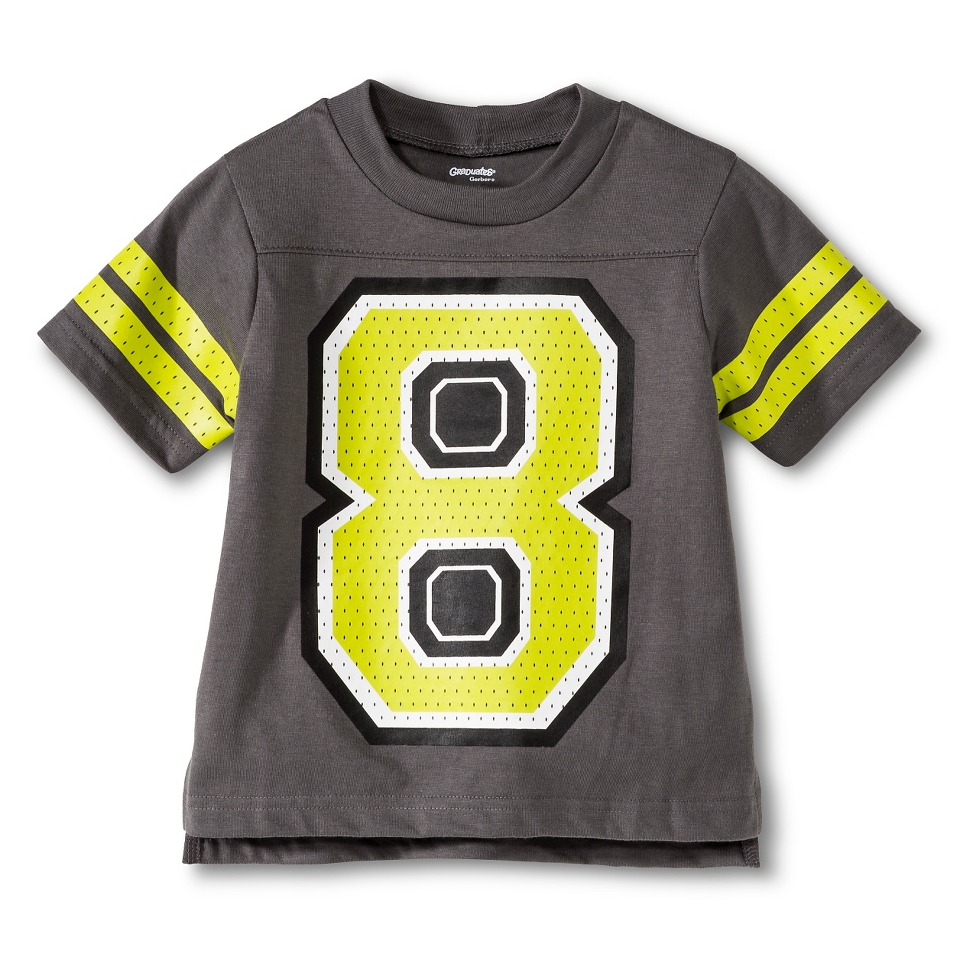 Graduates® Toddler Boys Number 8 Tee   Grey