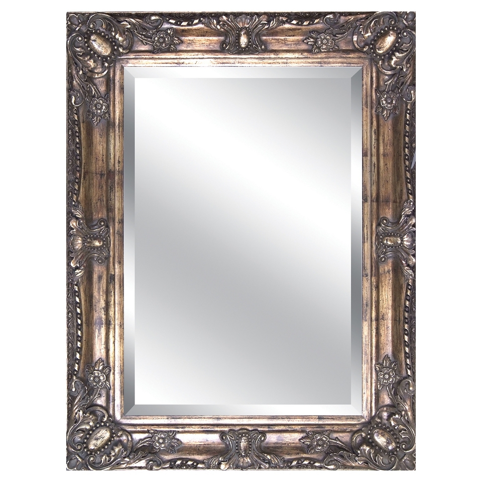 Yosemite Mirror with Antique Silver Finish