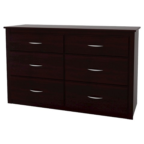 Ameriwood 6 Drawer Dresser - Cherry : Target