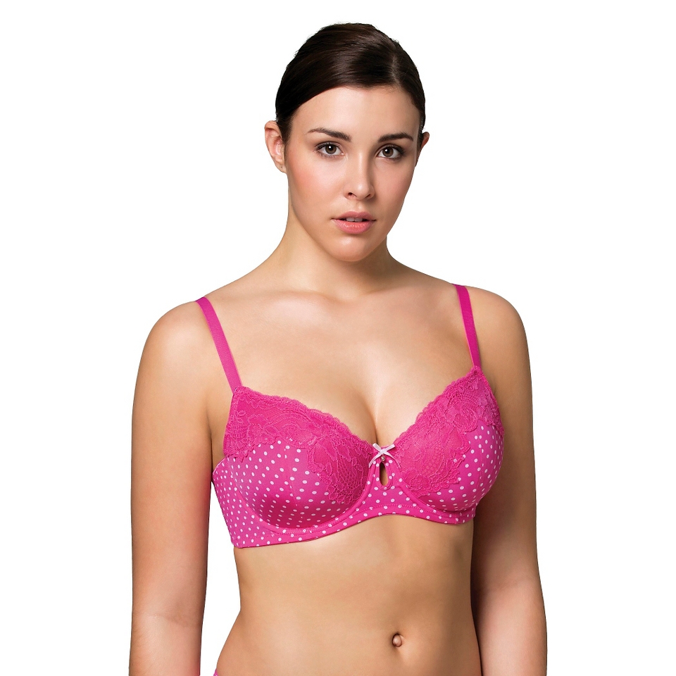 Marie Meili Curvy Womens Megan Wire Bra