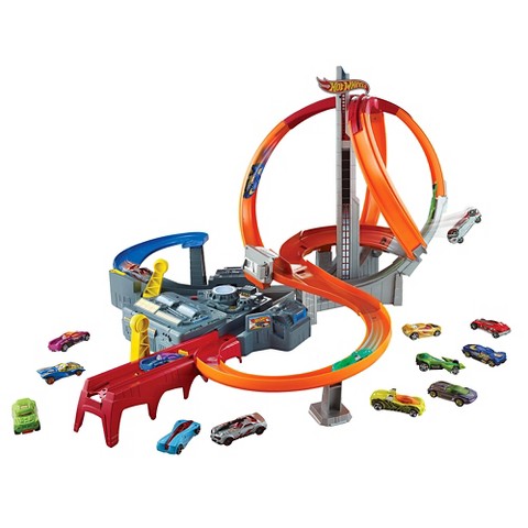 Hot Wheels Spin Storm Trackset : Target