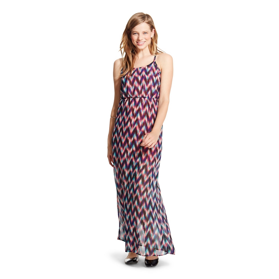 Printed Racerback Maxi Dress   Self Esteem