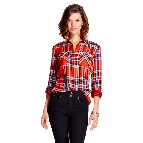 Women's Favorite Shirt Red Flannel Plaid- Merona™ : Target