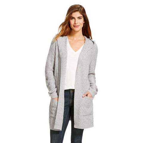 Women's Hooded Car Coat Cardigan - Merona™ : Target
