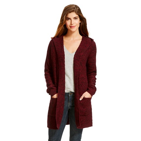 Women's Hooded Car Coat Cardigan - Merona™ : Target