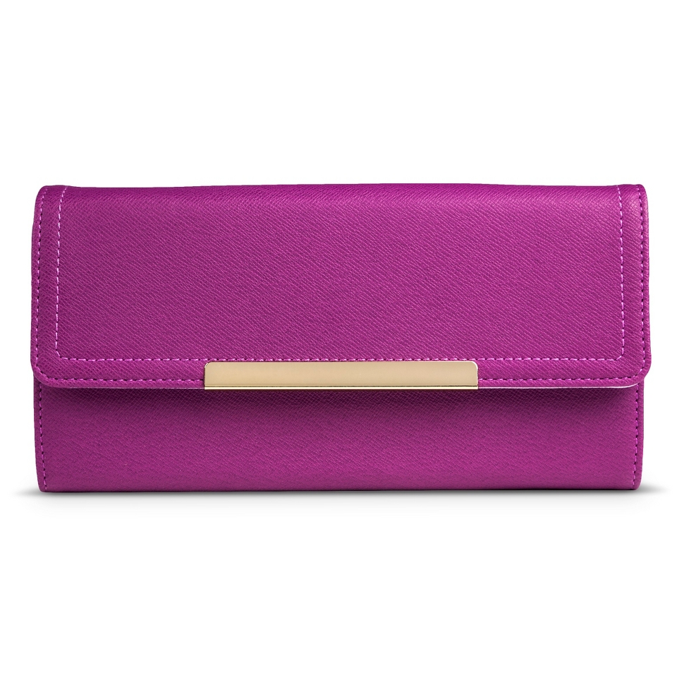 Womens Solid Tri fold Wallet   Merona™