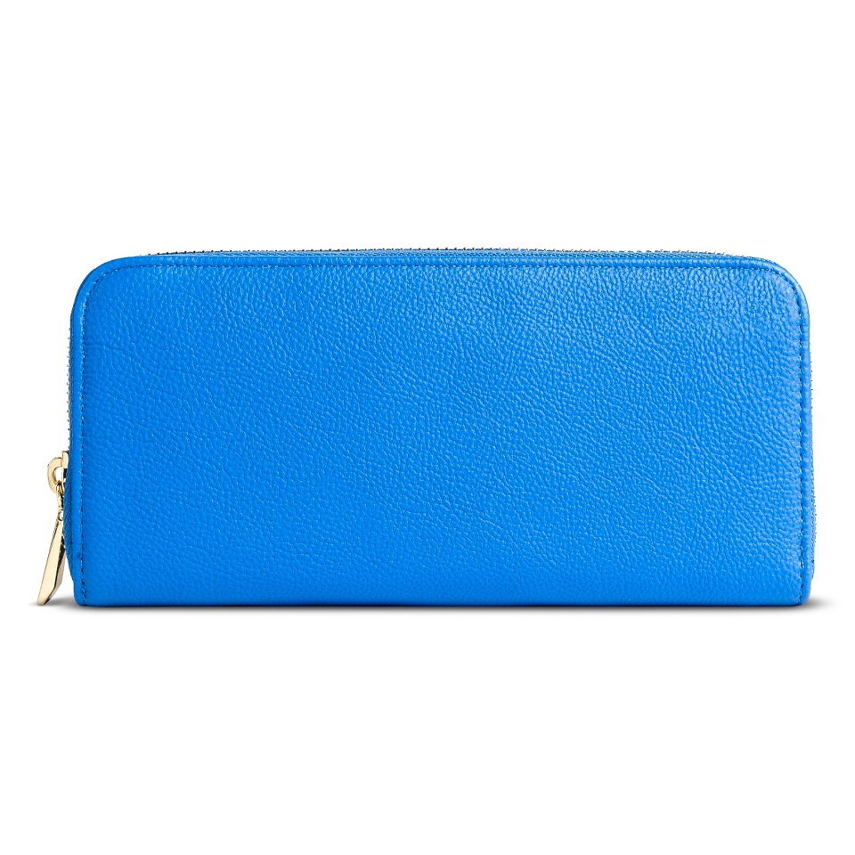 Womens Merona Solid Zip Around Wallet