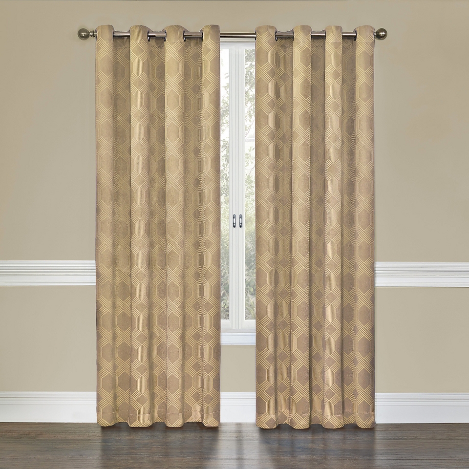 Eclipse Tatum Curtain Panel   Grey (52x95)