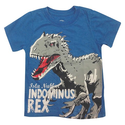 Toddler Boys' Jurrasic World Indominus Rex T-Shirt - Blue Ribbon