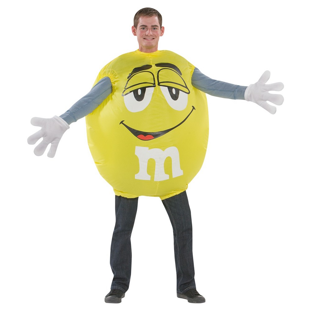 UPC 086786602973 - Airblown Inflatable Yellow M&M Adult Costume ...