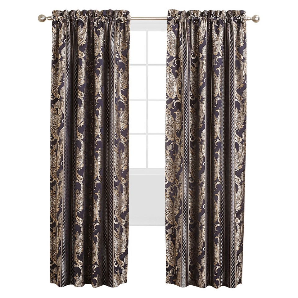 Sun Zero Heringer Room Darkening Triple Layered Curtain Panel