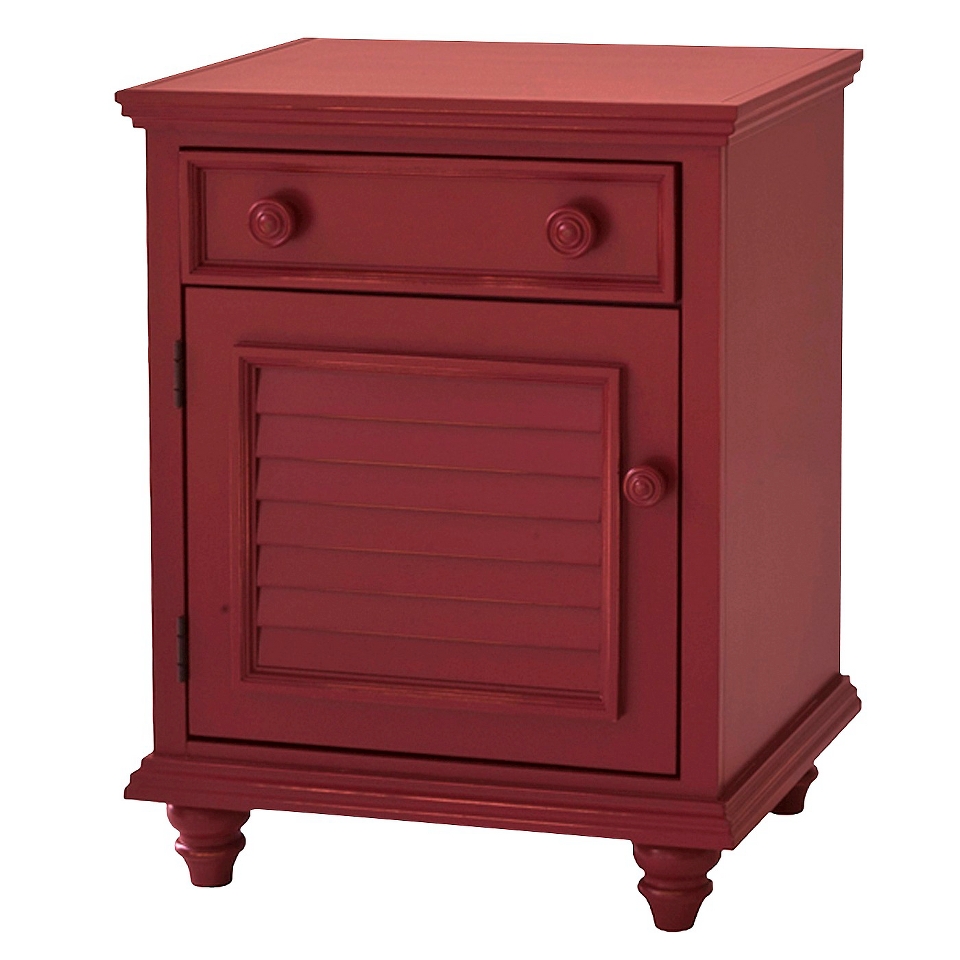 Outer Banks Collection 1 Drawer 1 Door Night Stand   John Boyd Designs