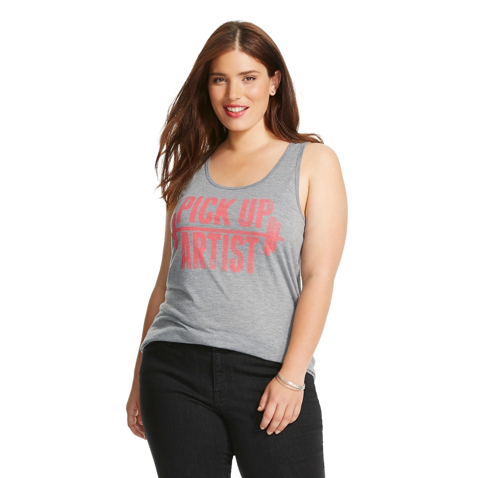 Up Artist Graphic Tank Heather Grey   Fifth Sun