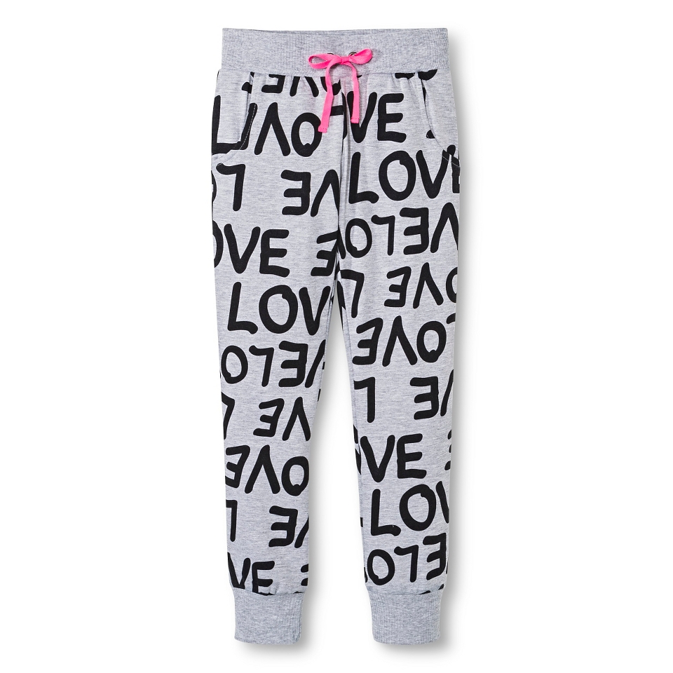 Girls Miss Chevious Jogger Pants   Black