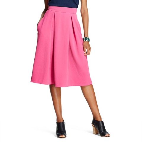 Leyden Women's Inverted Midi Skirt : Target