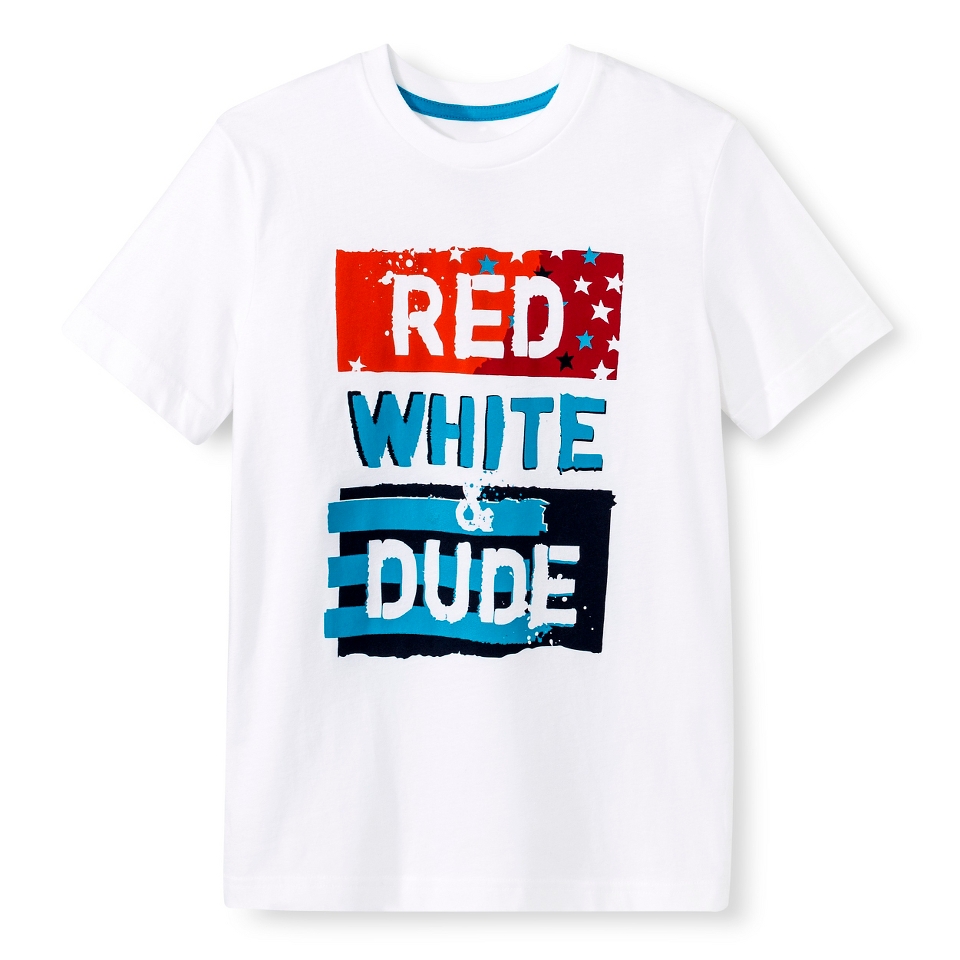 Boys’ Red, White & Dude Graphic T Shirt   Circo™
