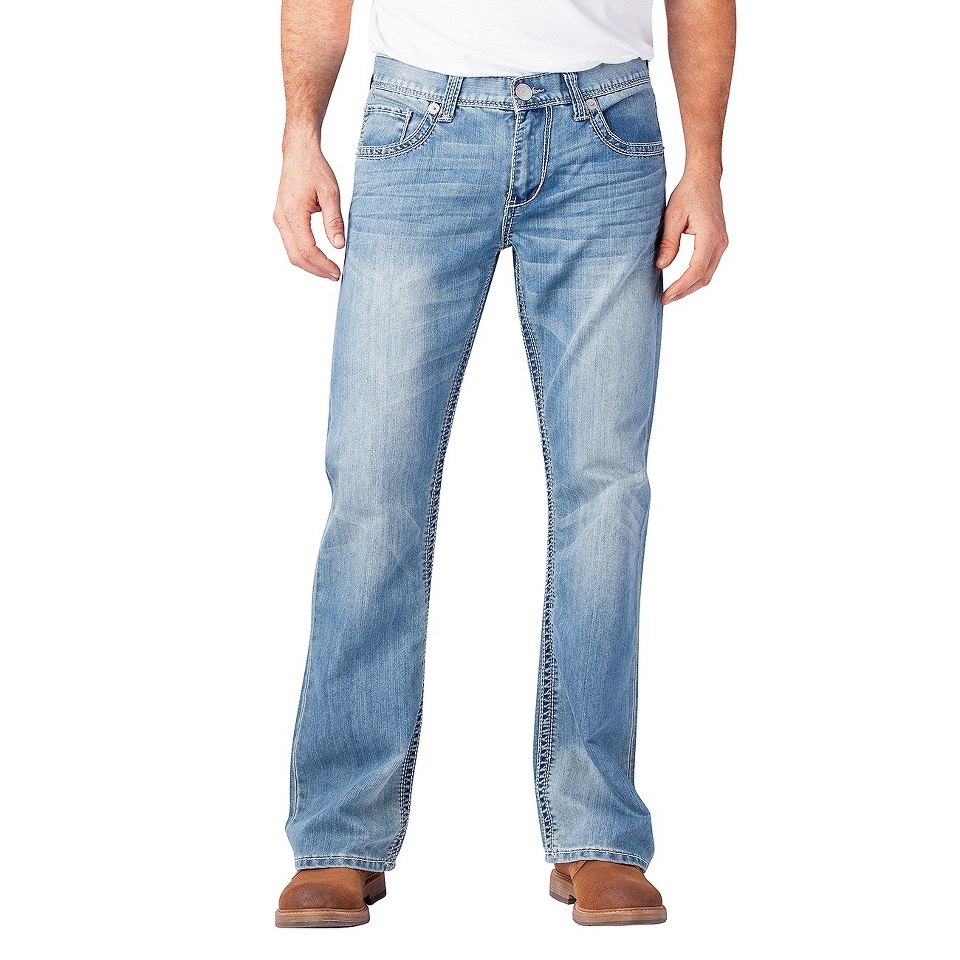 Seven7 Mens Bootcut Leg Jeans