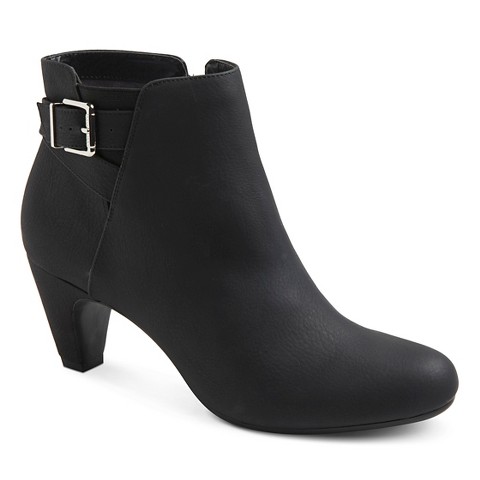 Women's Sam & Libby Marley Buckle Ankle Boots : Target