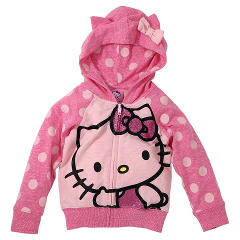 Toddler Girls' Hello Kitty Sweatshirt - Pink : Target