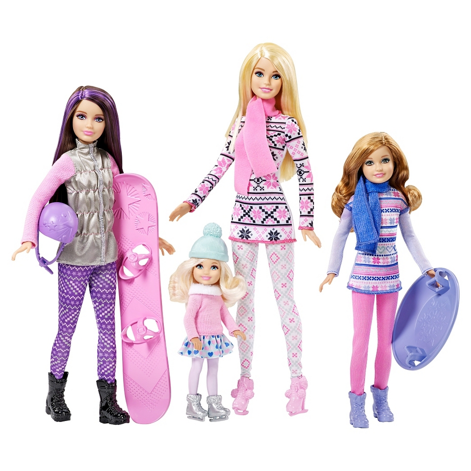 Barbie Sisters Winter Fun Dolls