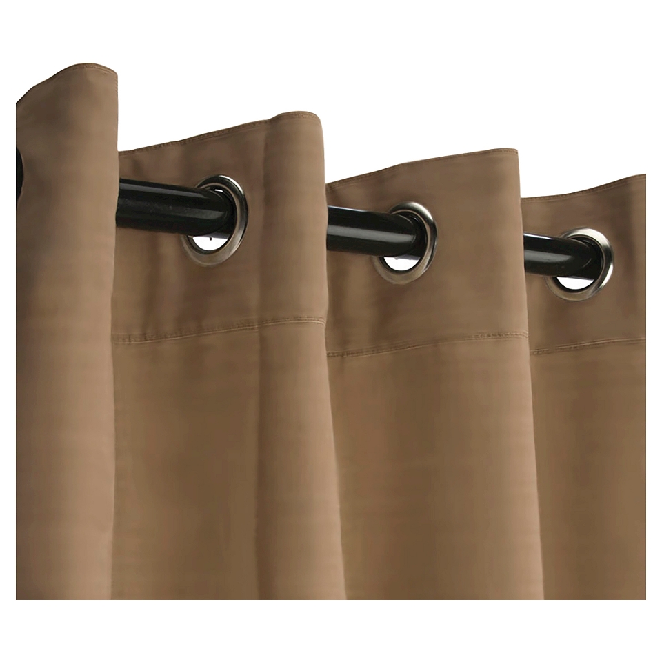 RoomDividersNow Hanging Curtain Room Divider Kit   Khaki