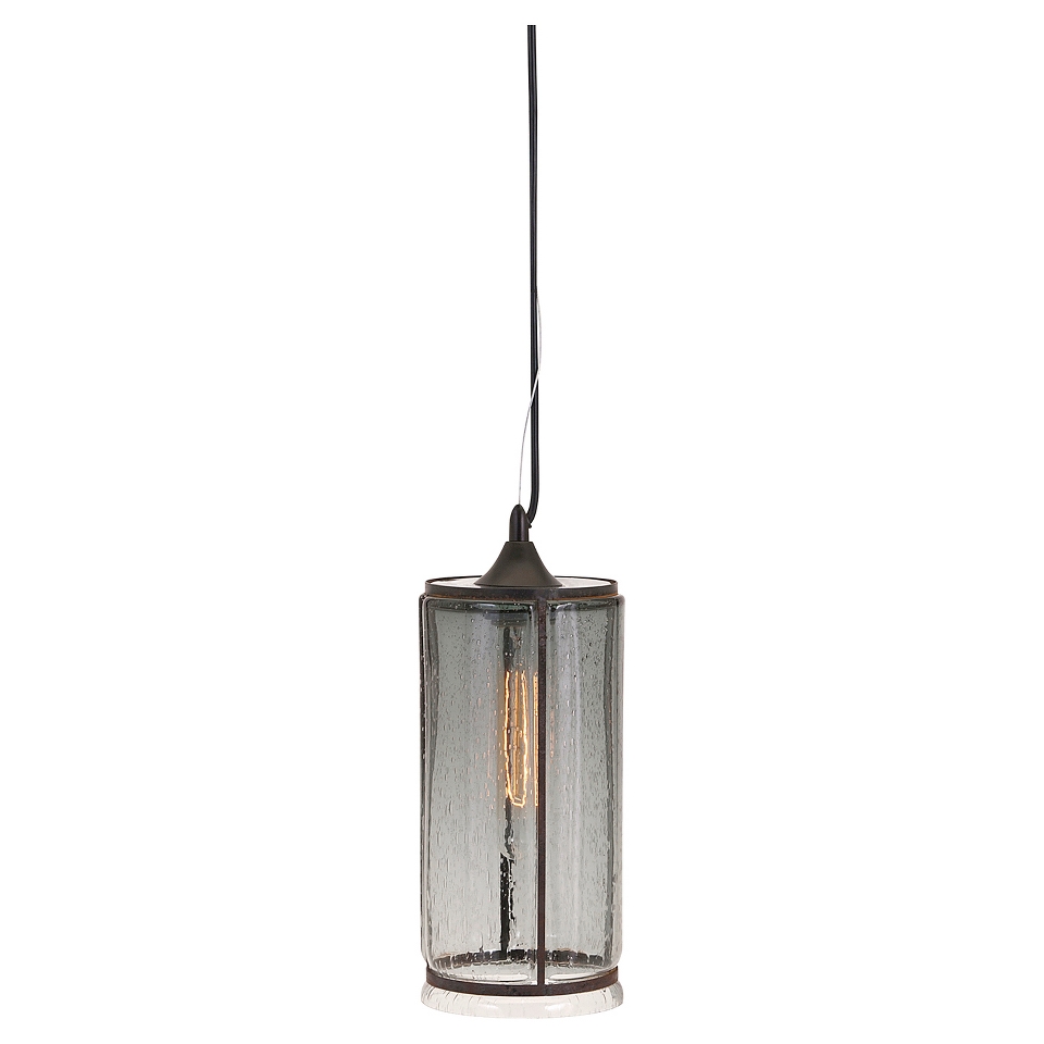 Aurora Ceiling Light   Iron Grey (6.69 X 12.28 X 6.69)