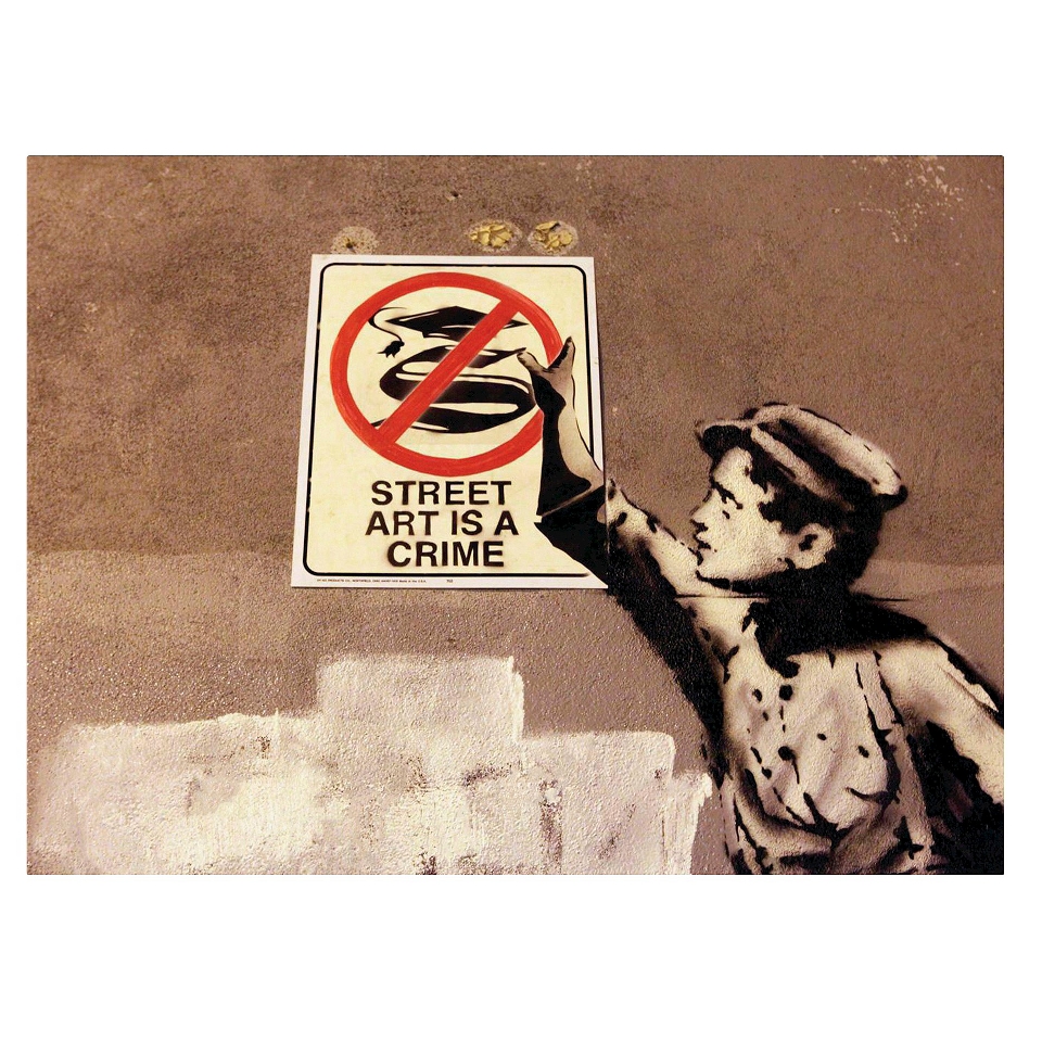 Trademark Global Banksy Peace Canvas Art (27)