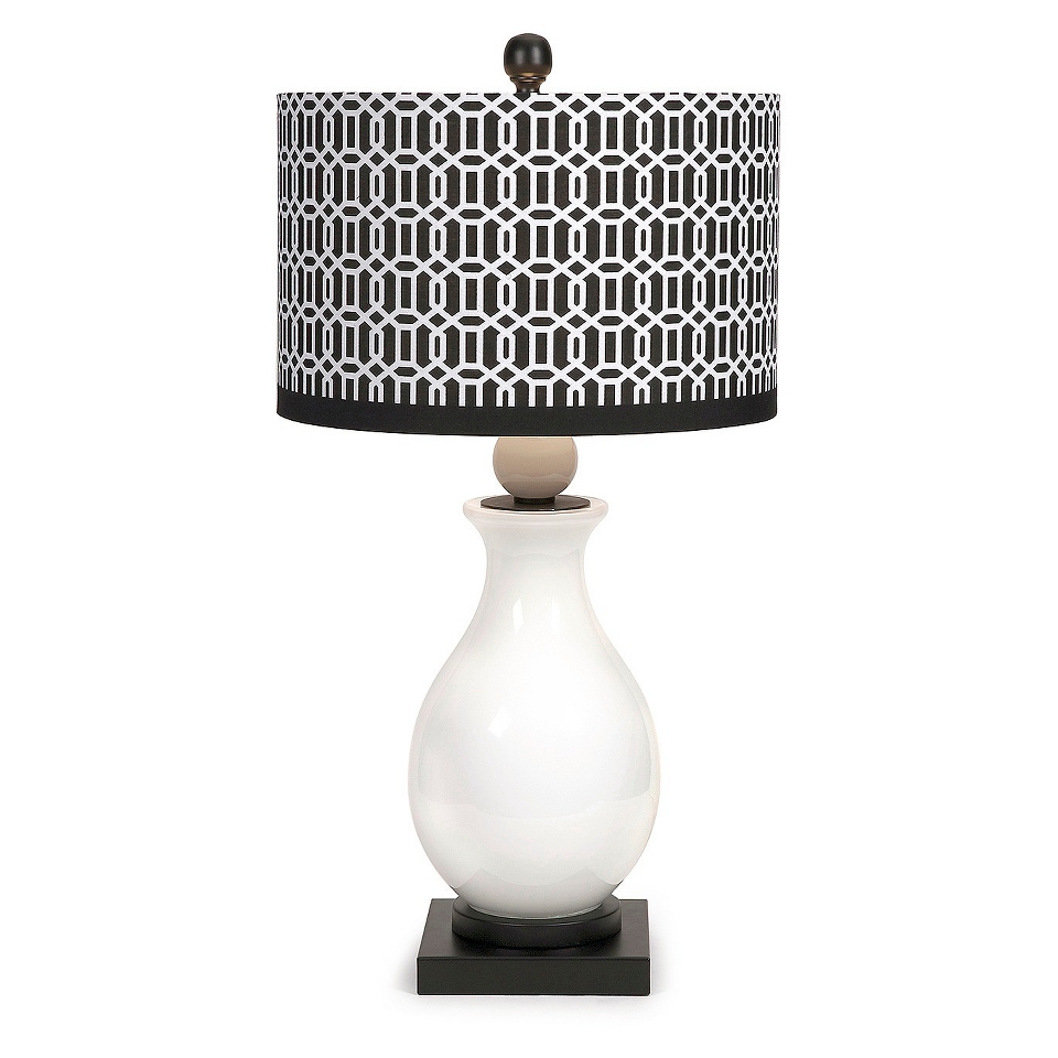 Aurora Table Lamp   White/Black