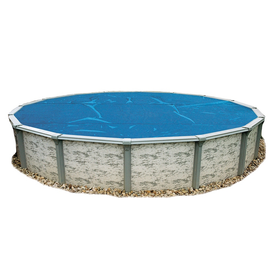 30 ft Round 8 mil Solar Blanket for Above Ground Pools   Blue