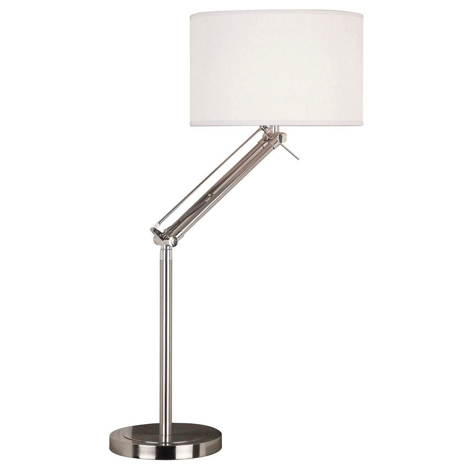 Kenroy Hydra Table Lamp   Brushed Steel Finish