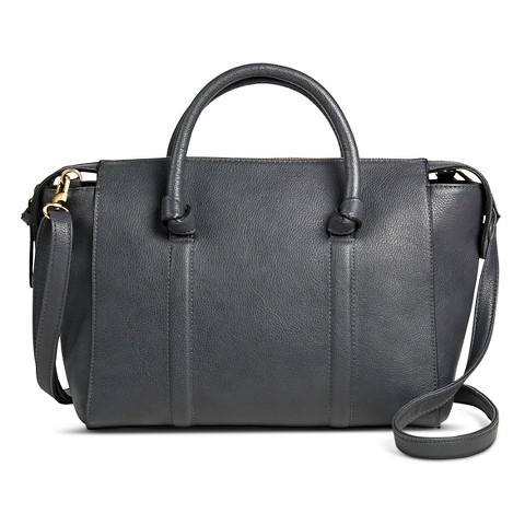 Women's Satchel Handbag with Knot Detailed Handl... : Target