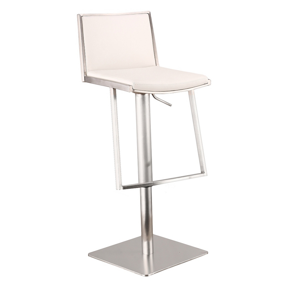 Ibiza Adjustable Barstool Steel   Armen Living