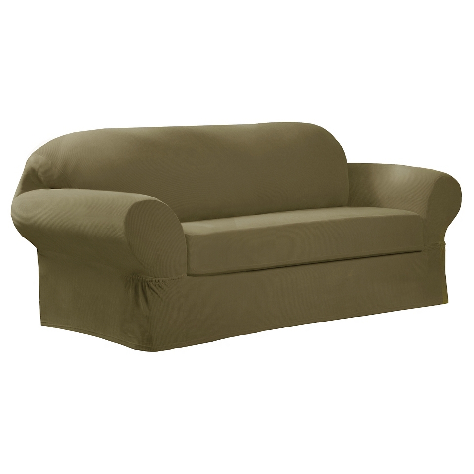 Maytex Collin Stretch 2PC Slipcover Sofa