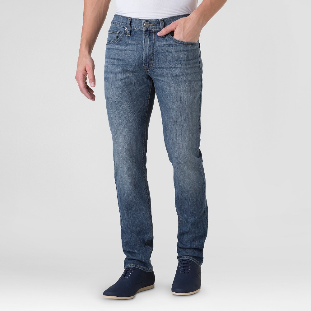 Denizen from Levi's - Men's 216 Skinny Fit Jeans Sykes 28x30, Blue ...