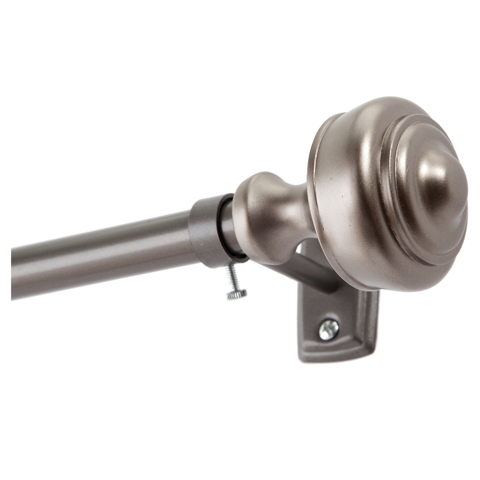 Kenney™ 3/4 Diameter Cassia Curtain Rod   Gunmetal